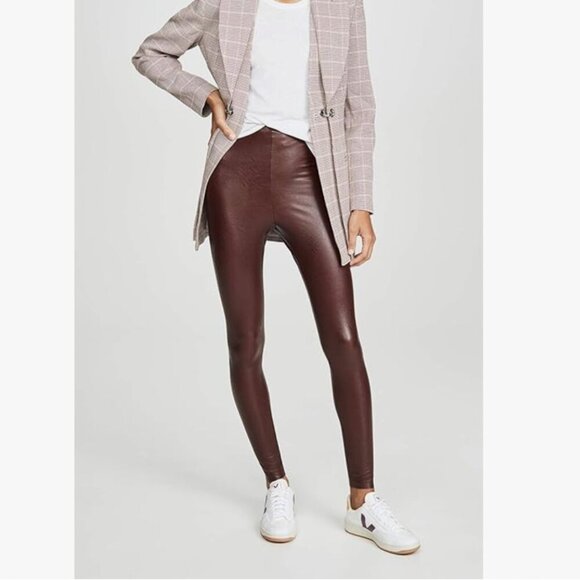 New! Commando Faux Leather Legging -‎ Oxblood - Picture 3 of 8